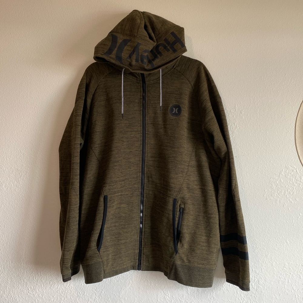 Hurley Phantom Tech Fleece Full Zip Hoodie